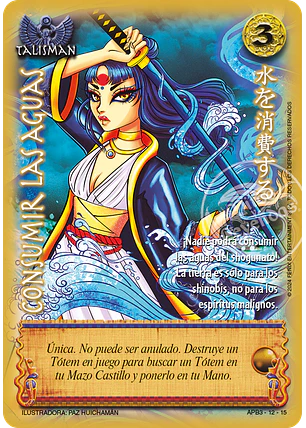Consumir las Aguas (Shogun Tres)