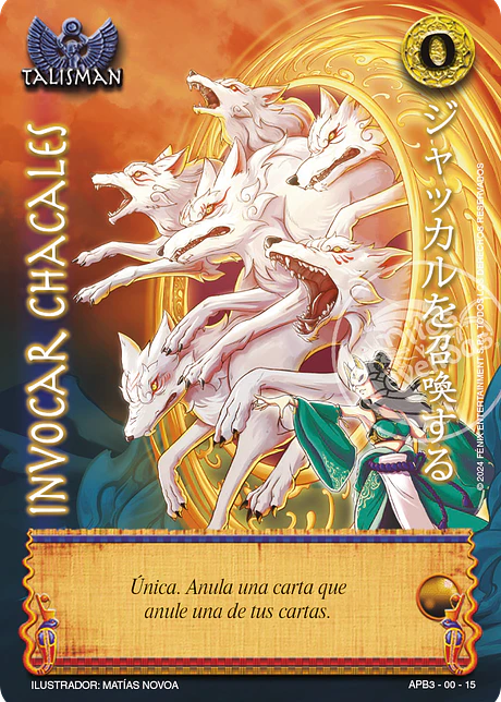 Invocar Chacales (Shogun Tres)