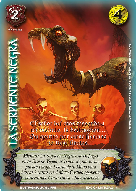 La Serpiente Negra (Kit Zombies)