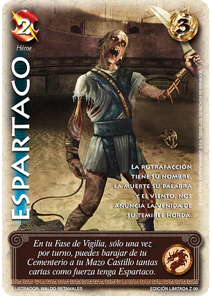 Espartaco (Kit Zombies)