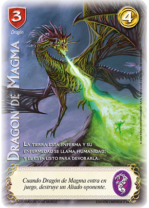 Dragon De Magma (Kit Zombies)