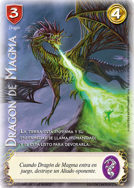 Dragon De Magma (Kit Zombies)