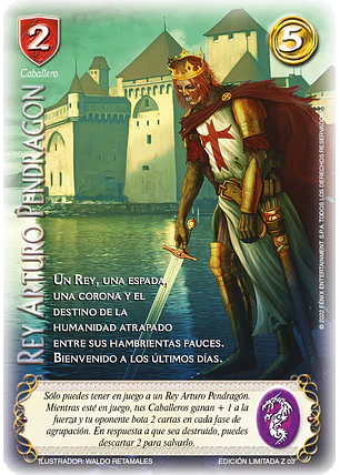 Rey Arturo Pendragon (Kit Zombies)