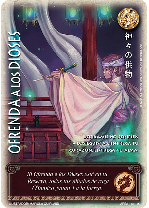 Ofrenda a los Dioses (Shogun Dos)