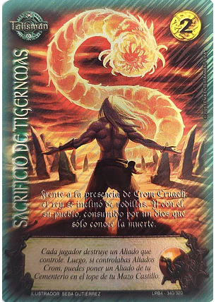 Sacrificio de Tigernmas