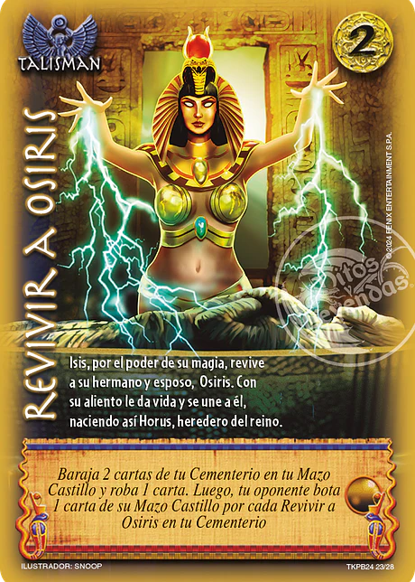 Revivir a Osiris (TKit Premium 2024 - Magia y Divinidad)
