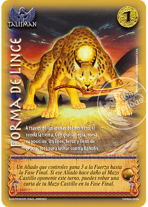 Forma de Lince (TKit Premium 2024 - Magia y Divinidad)