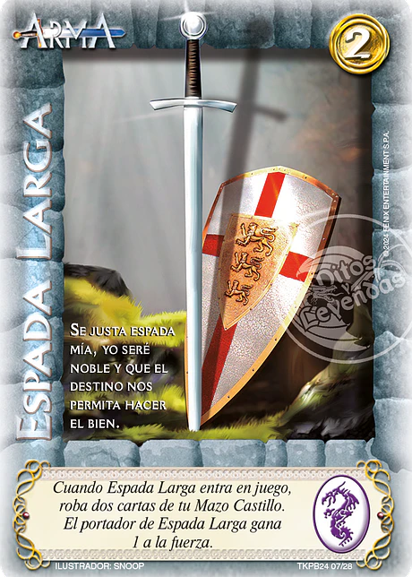 Espada Larga (TKit Premium 2024 - Fuerza y Destino)