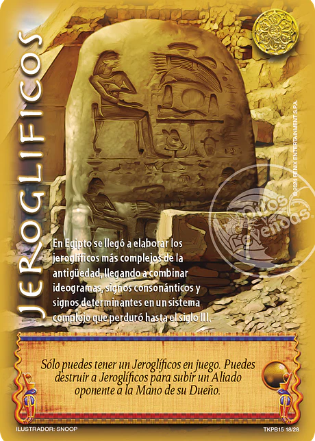 Jeroglíficos (TKit Premium 2024 - Magia y Divinidad)