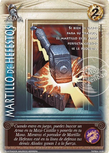 Martillo de Hefestos (TKit Premium 2024 - Fuerza y Destino)