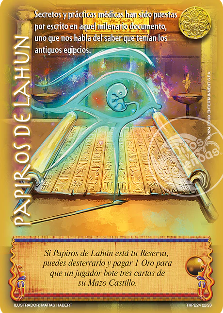 Papiros de Lahun (TKit Premium 2024 - Magia y Divinidad)