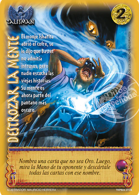 Destrozar la Mente (TKit Premium 2024 - Magia y Divinidad)