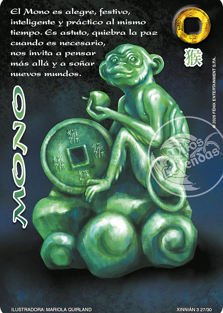 Mono (Xinnian 3 - Año del caballo)