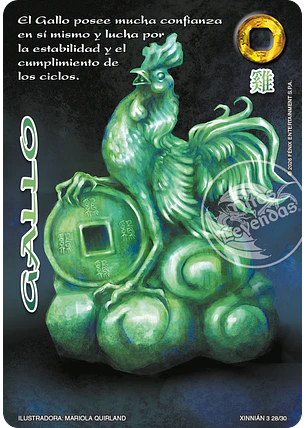 Gallo (Xinnian 3 - Año del caballo)