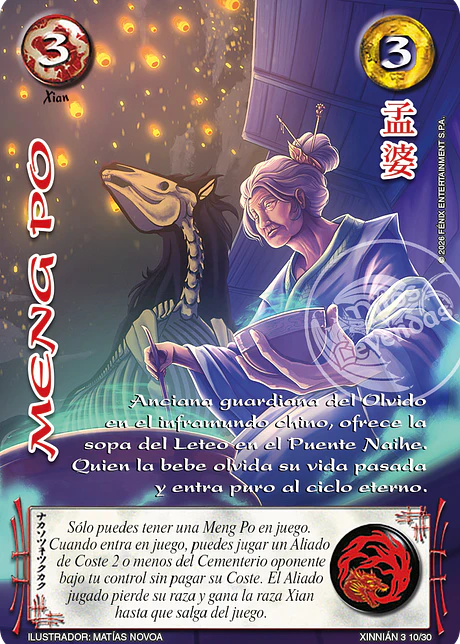 Meng Po (Xinnian 3 - Año del caballo)