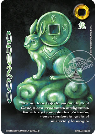 Conejo (Xinnian 3 - Año del caballo)