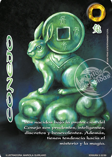 Conejo (Xinnian 3 - Año del caballo)