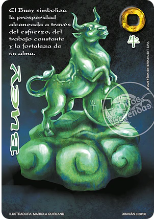 Buey (Xinnian 3 - Año del caballo)