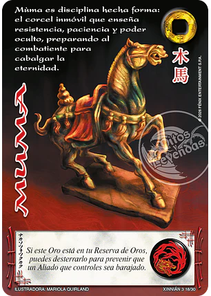 Muma (Xinnian 3 - Año del caballo)