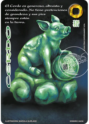 Cerdo (Xinnian 3 - Año del caballo)