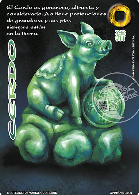 Cerdo (Xinnian 3 - Año del caballo)