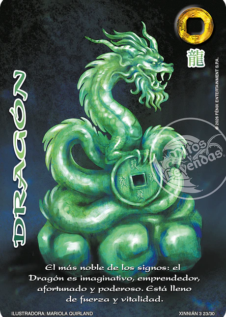 Dragón (Xinnian 3 - Año del caballo)