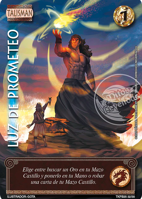 Luz de Prometeo (TKPB25 - Buy a box)