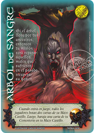 Arbol de Sangre (TKPB25 - Juicio y Visión)