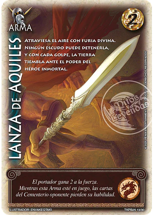 Lanza de Aquiles (TKPB25 - Nobleza y Poder)