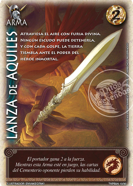 Lanza de Aquiles (TKPB25 - Nobleza y Poder)