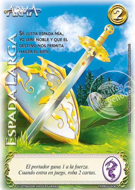 Espada Larga (TKPB25 - Nobleza y Poder)
