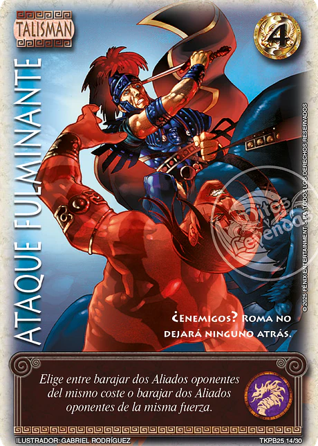 Ataque Fulminante (TKPB25 - Nobleza y Poder)