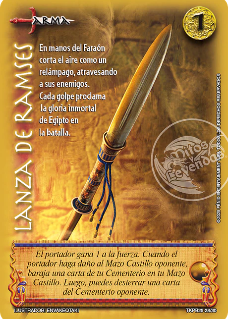 Lanza de Ramses (TKPB25 - Juicio y Visión)