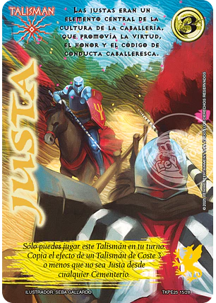 Justa (TK25 - Honor y Ferocidad)