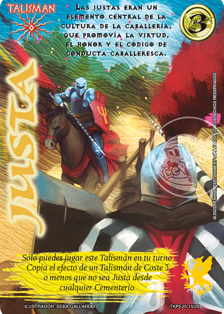 Justa (TK25 - Honor y Ferocidad)