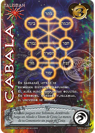 Cábala  (TK25 - Honor y Ferocidad)
