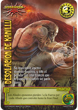 Desolación de Kanillu (TK25 - Valentía y Desolación)