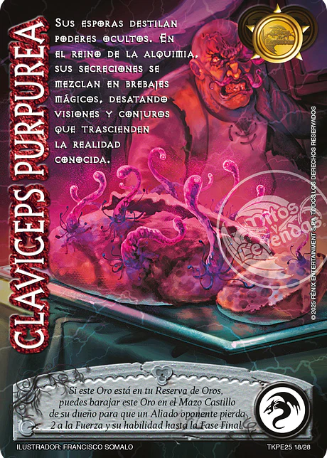 Claviceps Púrpurea  (TK25 - Honor y Ferocidad)