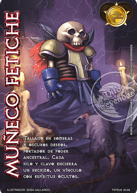 Muñeco Fetiche (TK25 - Honor y Ferocidad)
