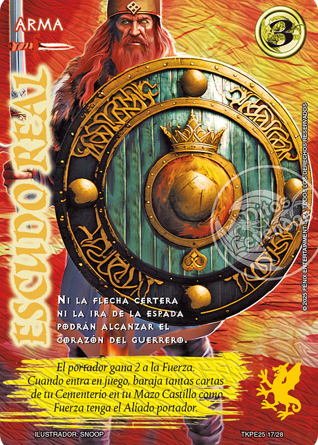 Escudo Real (TK25 - Honor y Ferocidad)