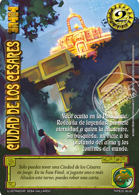 Ciudad de los Césares (TK25 - Valentía y Desolación)