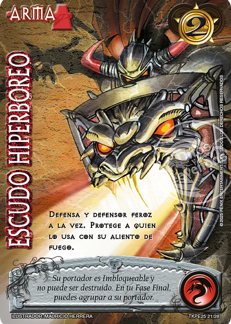 Escudo Hiperboreo  (TK25 - Honor y Ferocidad)