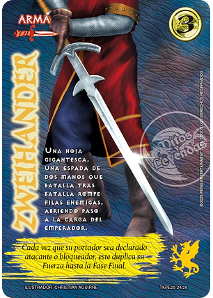 Zweihander (TK25 - Honor y Ferocidad)