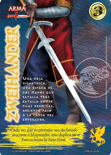 Zweihander (TK25 - Honor y Ferocidad)