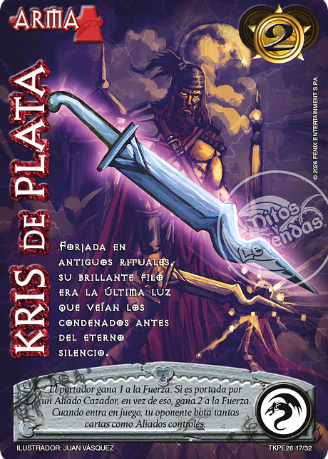 Kris de Plata (TKPE26 - Espíritu)