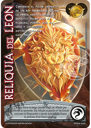Reliquia del León (TKPE26 - Espíritu)
