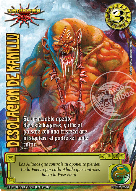 Desolación de Kanillu (TKPE26 - Espíritu)