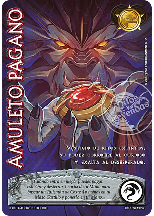 Amuleto Pagano (TKPE26 - Espíritu)