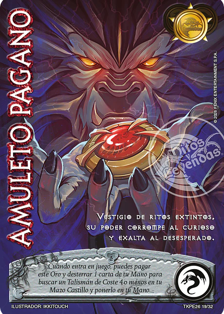 Amuleto Pagano (TKPE26 - Espíritu)