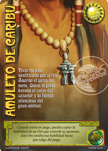 Amuleto de Caribu (TKPE26 - Espíritu)